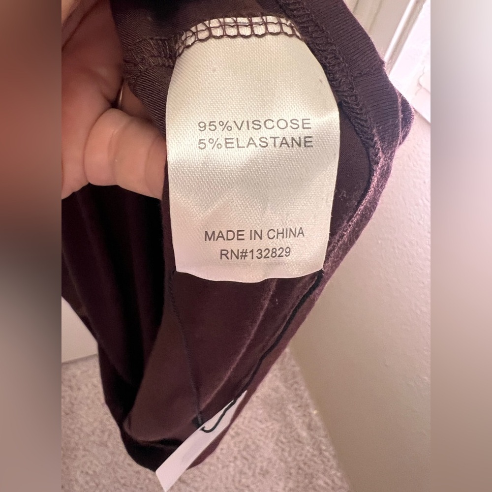 All The Ways NWT Chocolate Brown Off Shoulder Maxi spring wedding guest dress - Picture 14 of 14